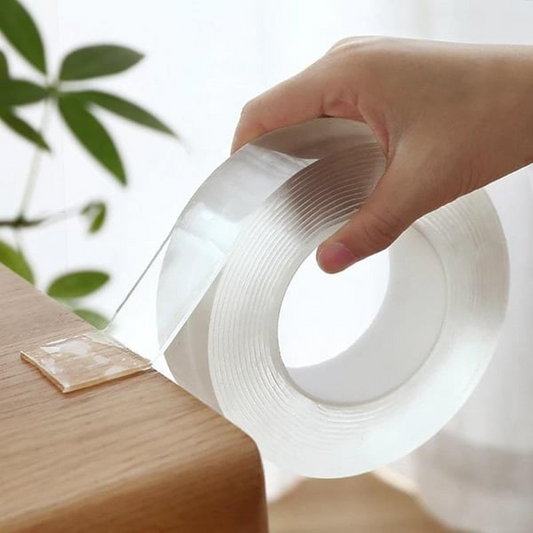 🔥Transparent Magic Nano Tape Double Sided Grip Reusable Home Tape Traceless Glue🔥