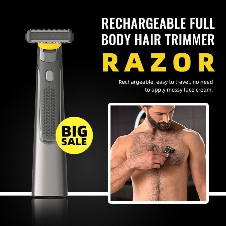 🔥HOT SALE🔥Rechargeable full body hair trimmer razor and beauty device titanium