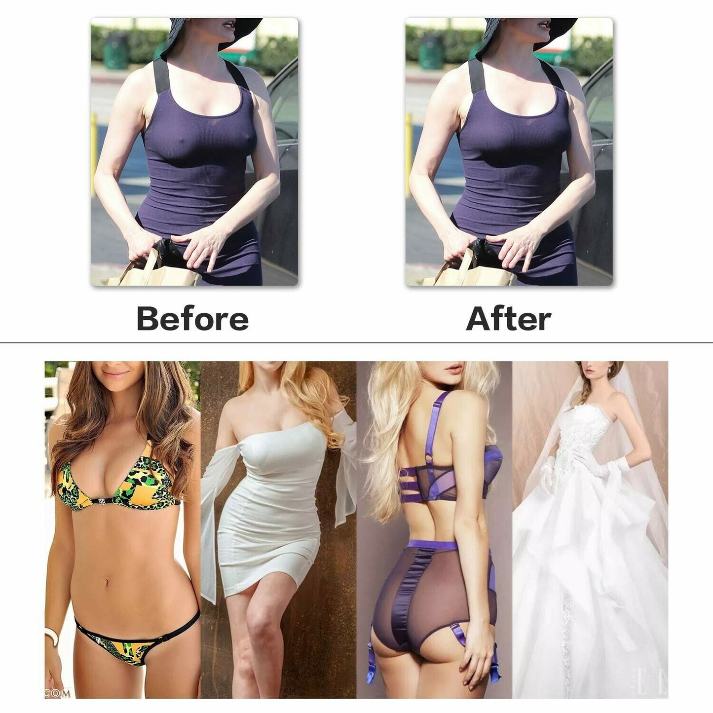 Invisible Lift-Up Bra 65% OFF