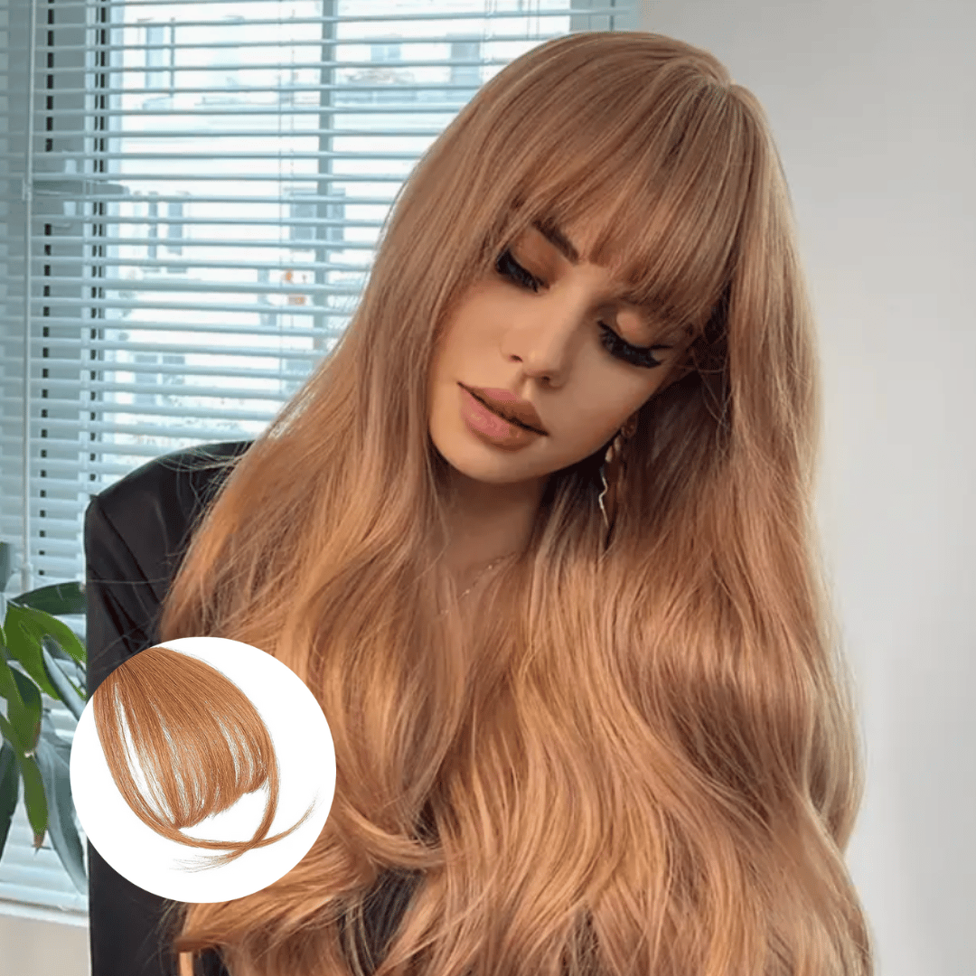 🔥49% OFF👩Clip in Bangs (High temperature filament)