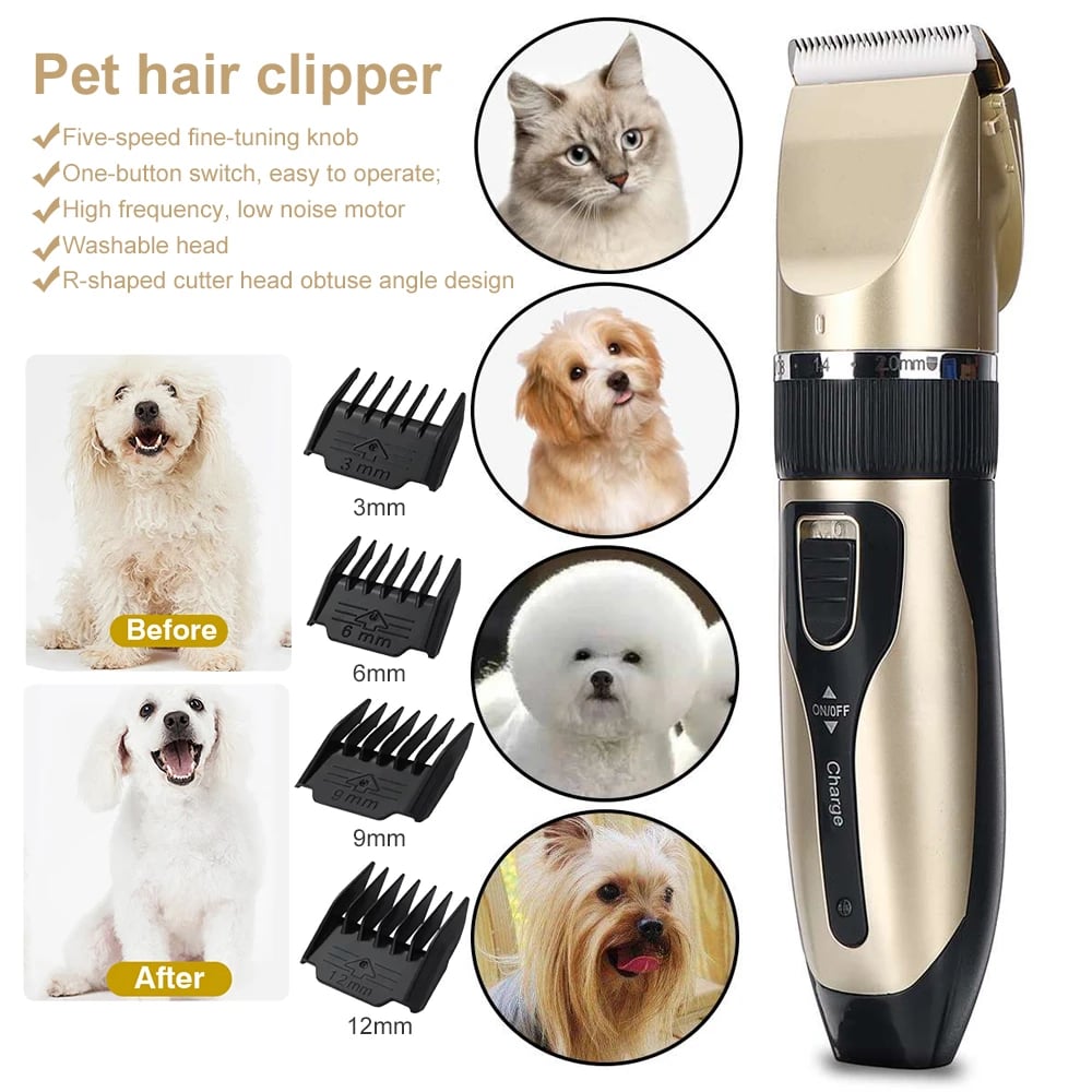 🔥BUY 2 FREE SHIPPING🔥 Low Noise Pet Clippers Rechargeable