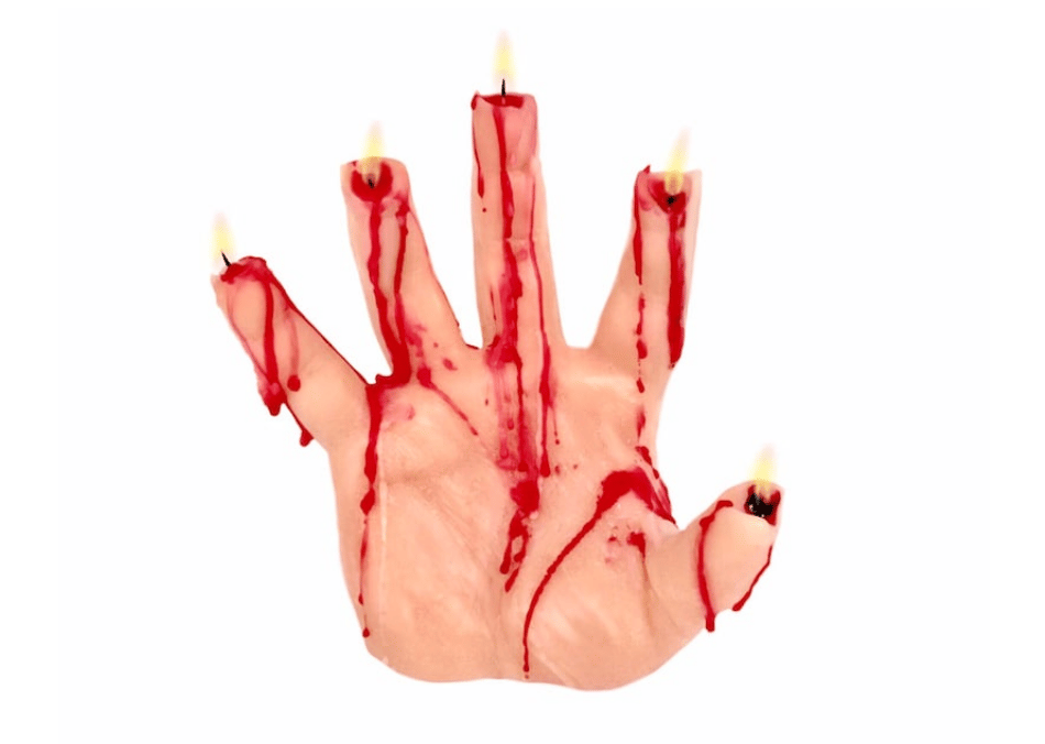 🔥HOT SALE LIMITED 50% OFF🔥Bleeding Hand Halloween Candle