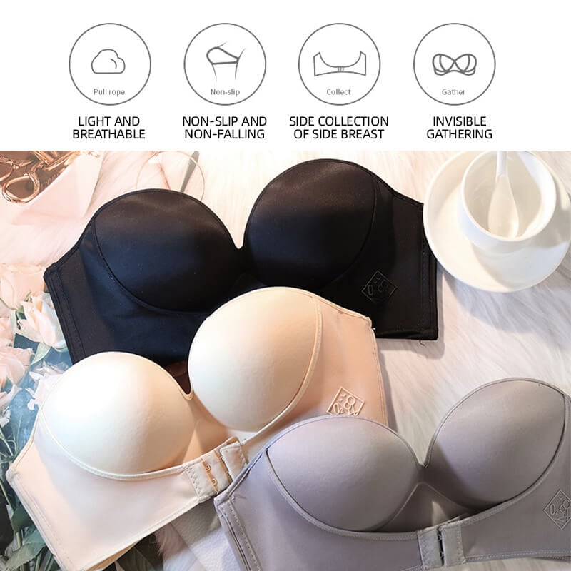 Invisible Strapless Super Push Up Bra🔥Buy 2 for Free Shipping🔥