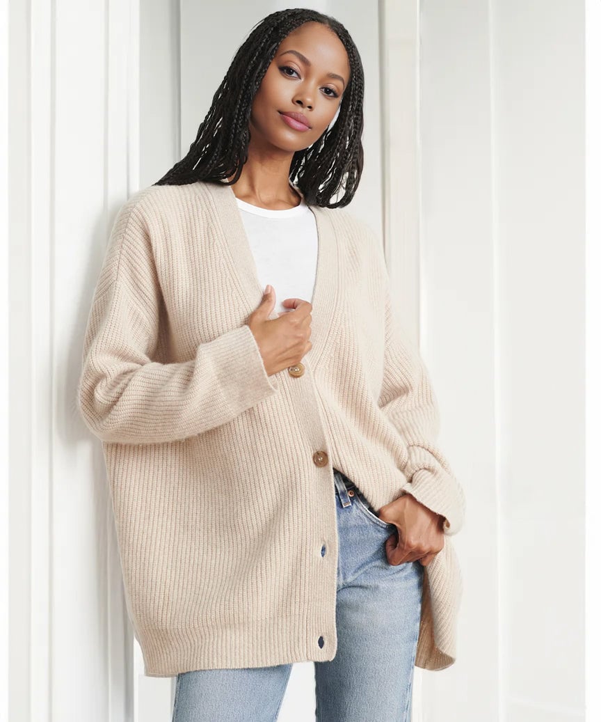 2024 Women's New Oversized Cardigan Sweater 🔥Buy 2 Free Shipping🔥