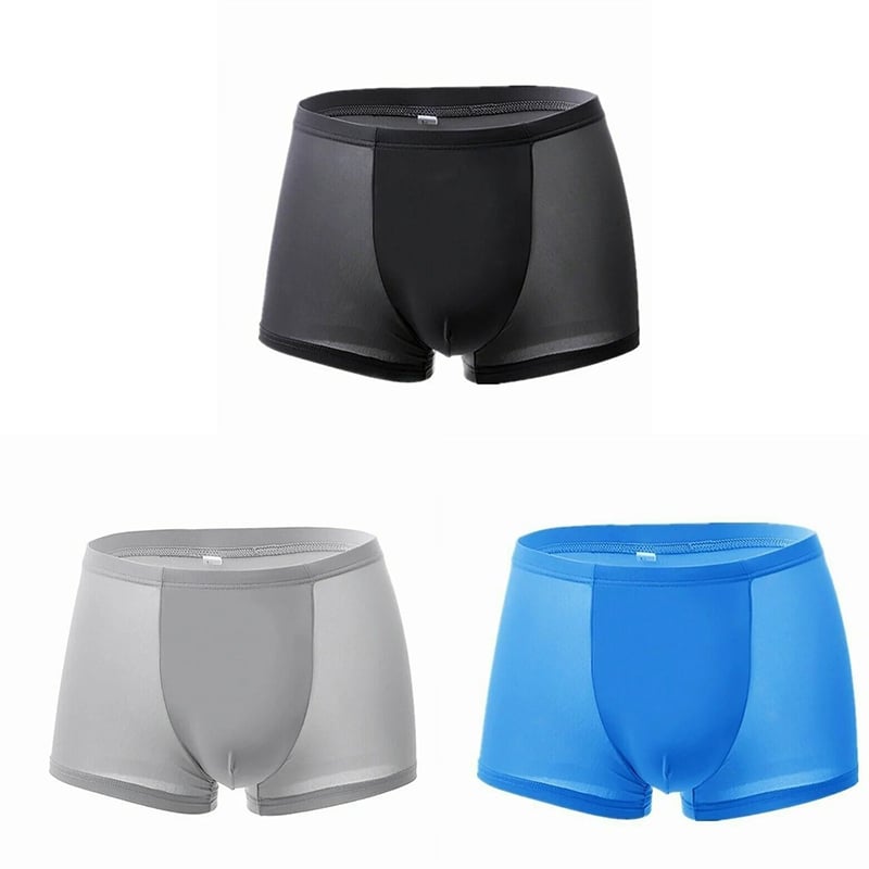 LISTENTOWINDTM Men's Ice Silk Breathable Underwear