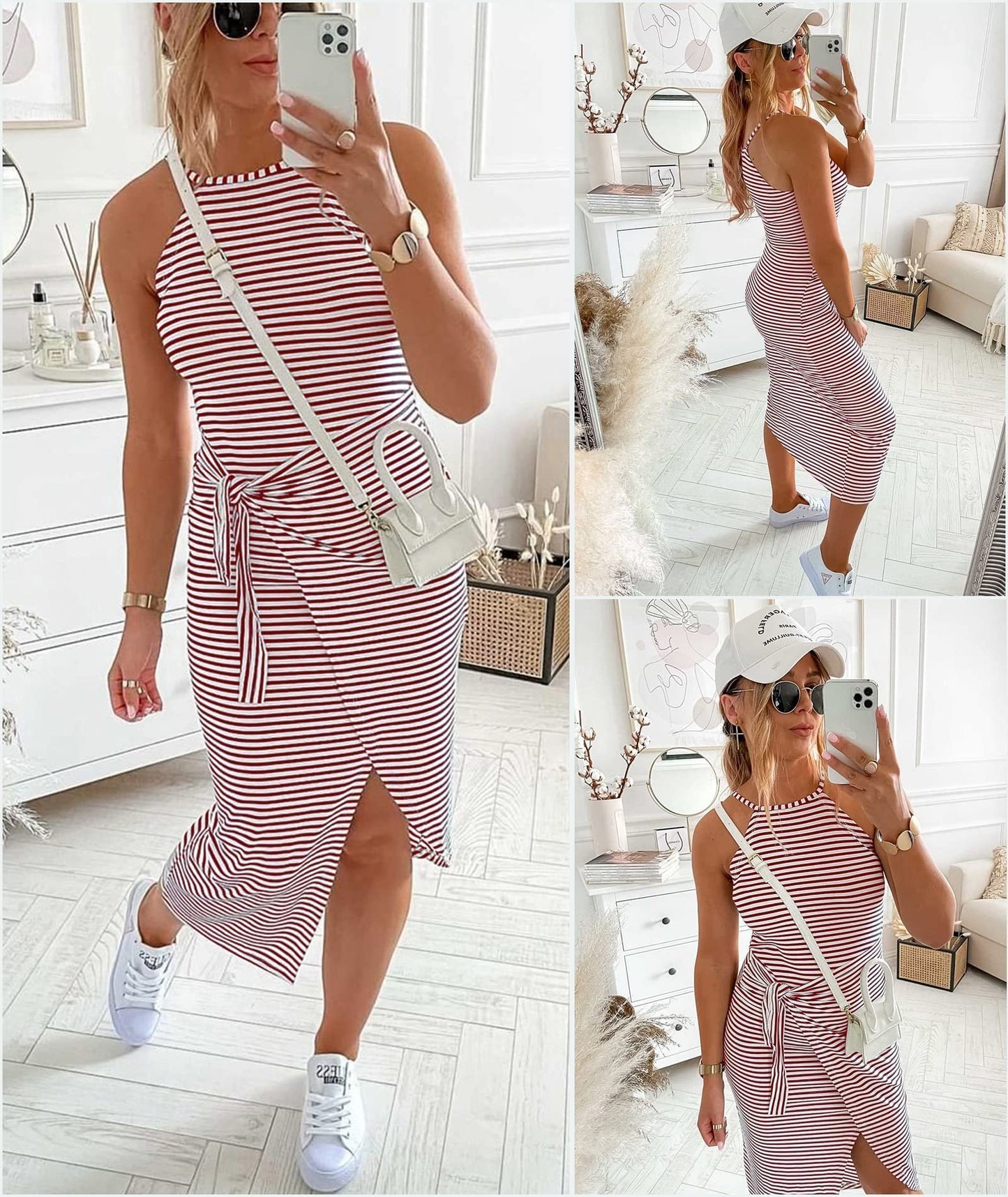 ✨Buy 2 Free Shipping✨ 2023 summer Casual sleeveless waist dress