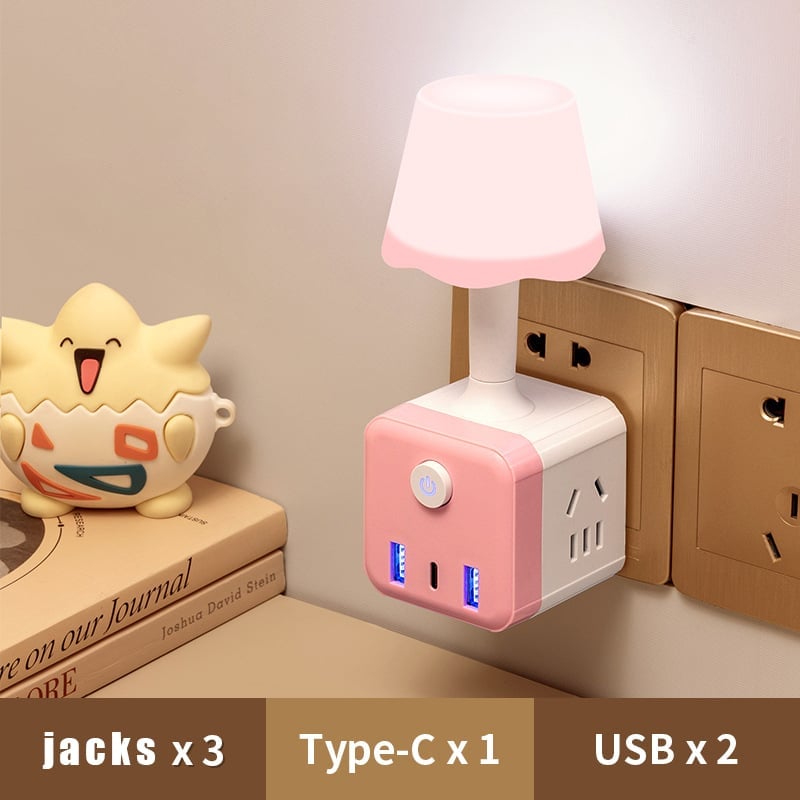 🎁✨ Hot Sale 🔥 LED Lamp with Remote Control and USB Adapter