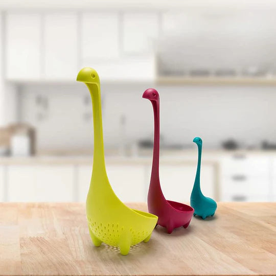 Dinosaur-Themed Kitchen Utensils (3 pcs)