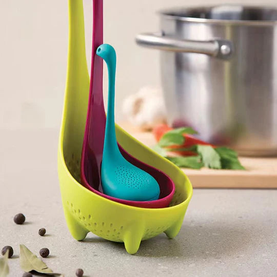 Dinosaur-Themed Kitchen Utensils (3 pcs)