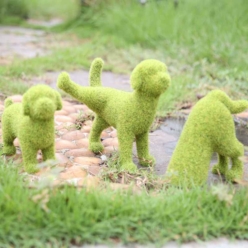 Cute Furry Puppy Garden Ornament🐕