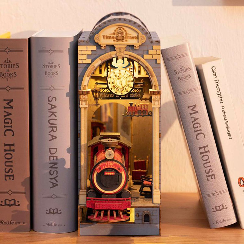 3D Wooden Book Nook Puzzle