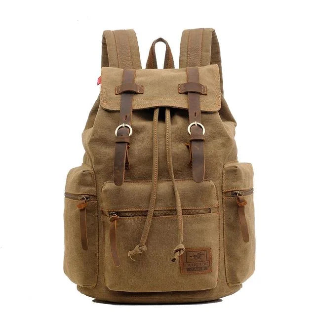 Men's Vintage Canvas Bag Backpack