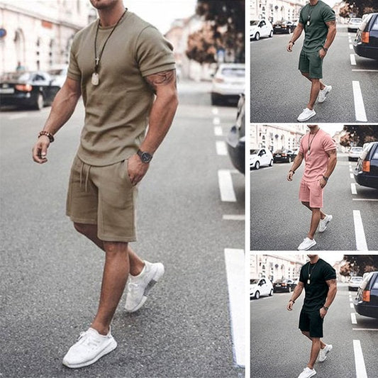 🔥Summer Hot🔥 Ice Silk Male Casual Suit