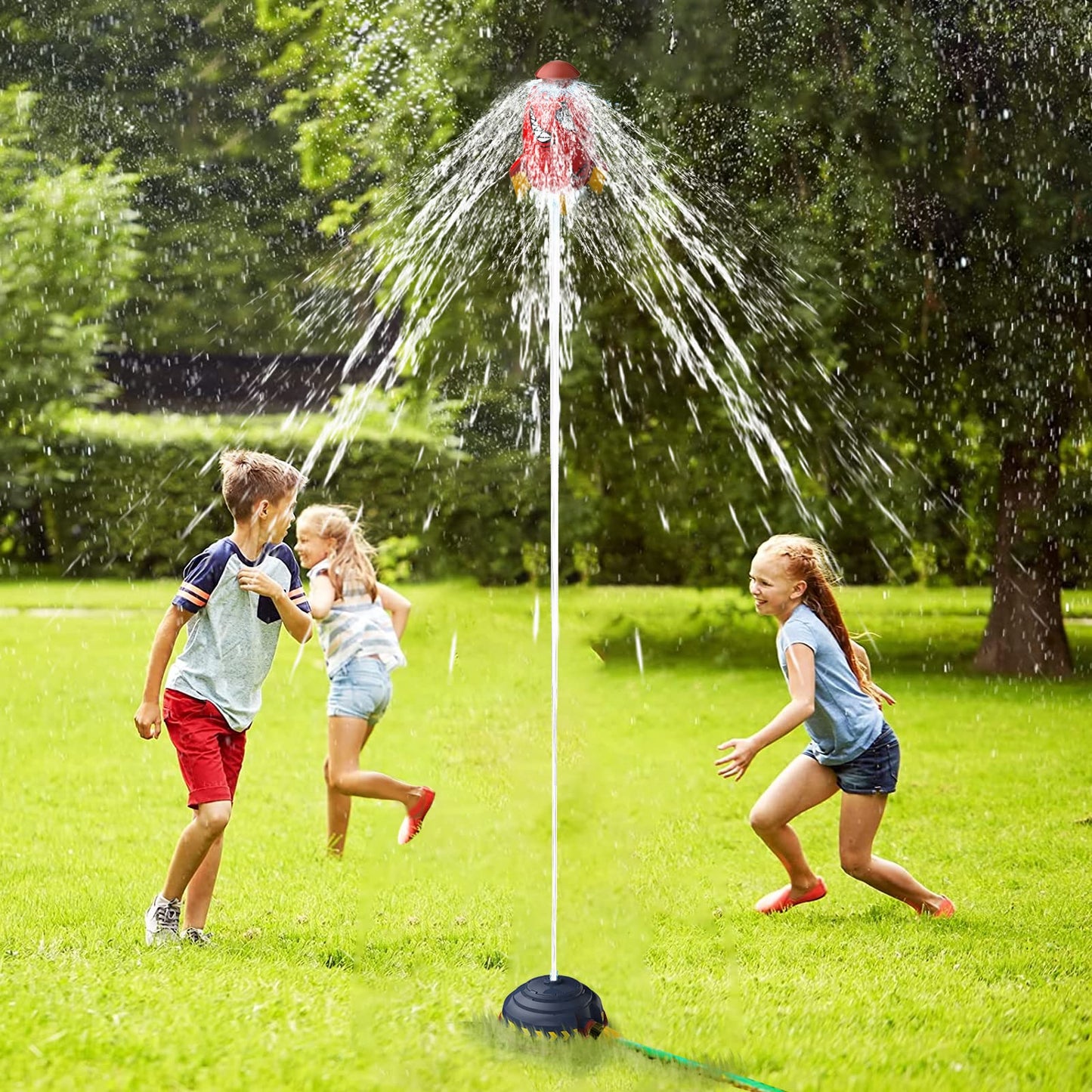 2024 Summer Toy Outdoor Yard Rocket Sprinkler