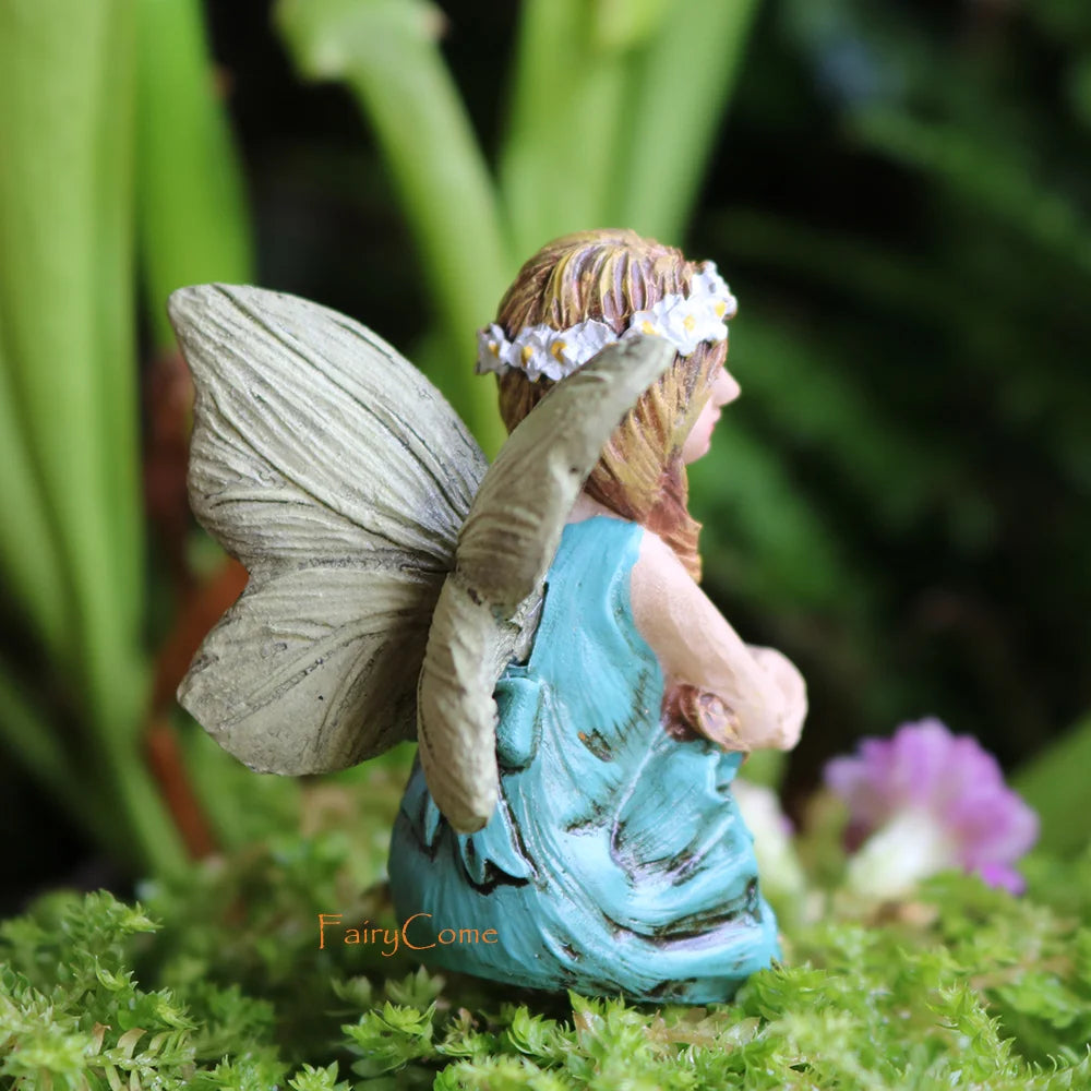 Resin Mini Fairy Garden Ornament Accessories (A Set Of 6)