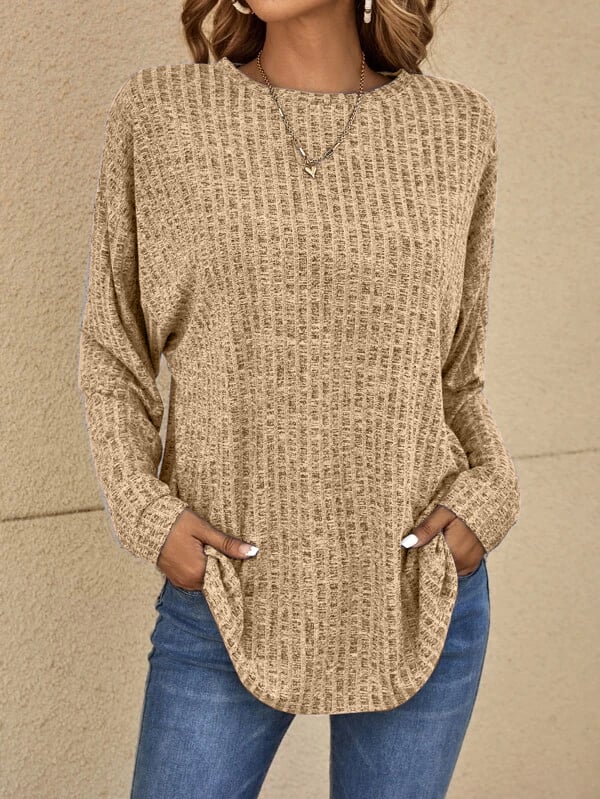 Casual long-sleeved sweater