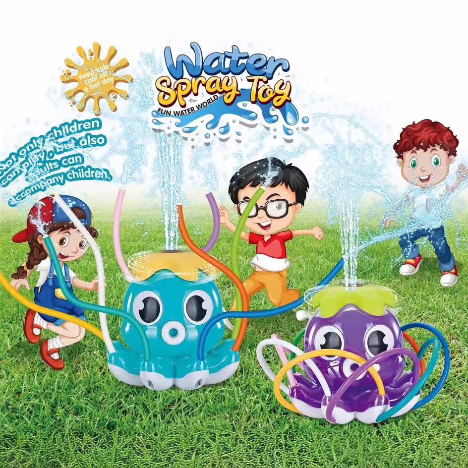 🔥Summer Hot Sale Promotion-49% OFF🐙-Outdoor Sprinkler Octopus Water Toy