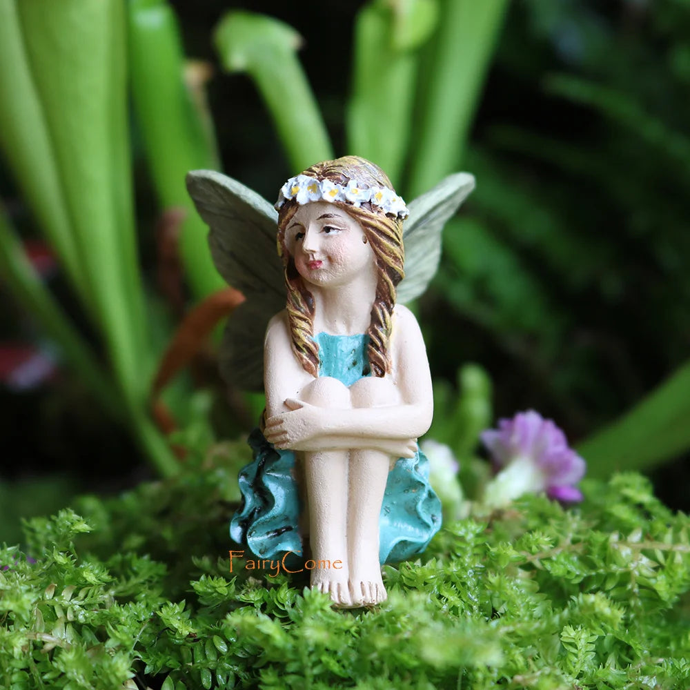 Resin Mini Fairy Garden Ornament Accessories (A Set Of 6)