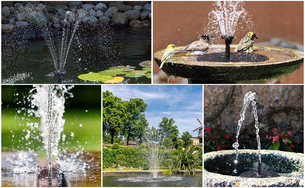 Solar-Powered Bird Fountain Kit