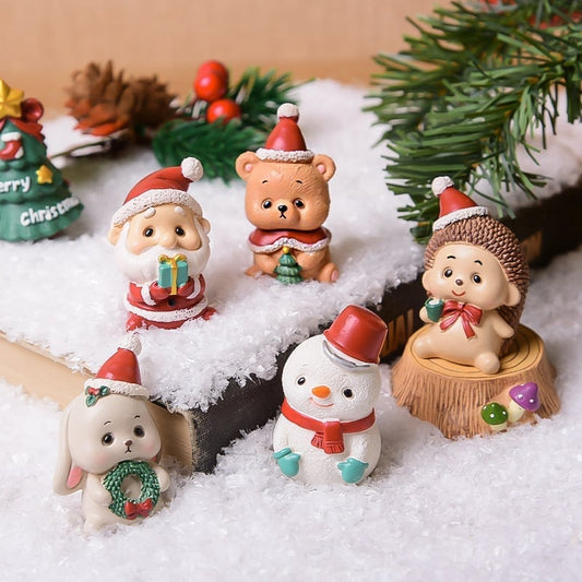 Handmade animal Santa ornaments 🎄 (48% off for Christmas🔥)