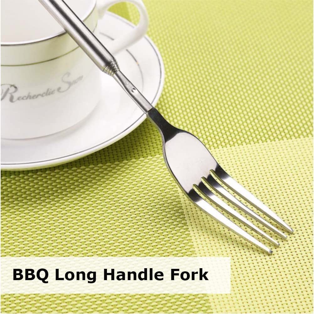 🔥Summer Hot Sale Promotion-49% OFF🍴-Creative telescopic cutlery stainless steel fork