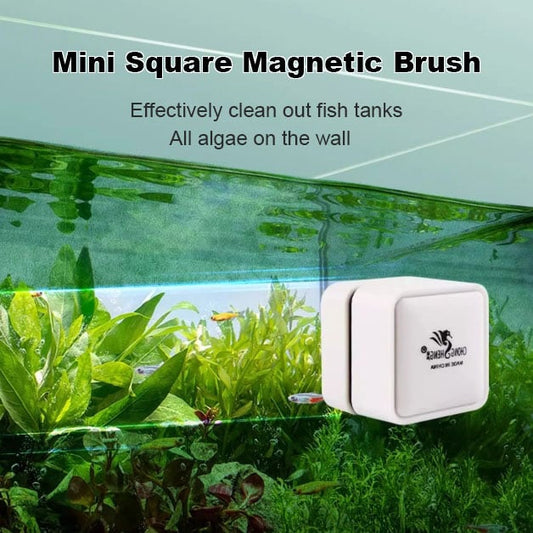 The Ultimate Mini Double-Sided Magnetic Fish Tank Algae Removal Tool - Transform Your Aquarium!