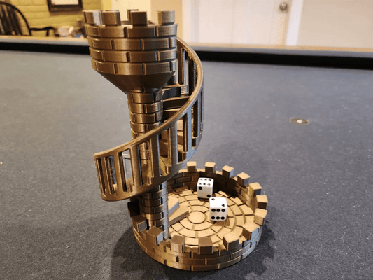 Dice Tower Castle Stairs