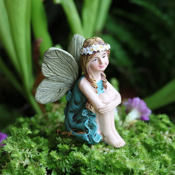 Resin Mini Fairy Garden Ornament Accessories (A Set Of 6)