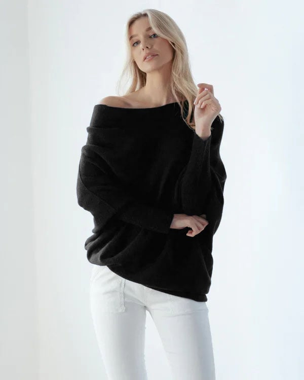 🎄Last Day Sale 49% OFF✨Asymmetric Draped Jumper