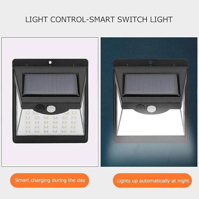 LED Solar Security Lights- 3-in-1 Sensor