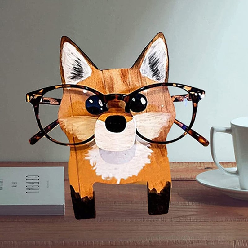 Wooden Eyeglass Stand