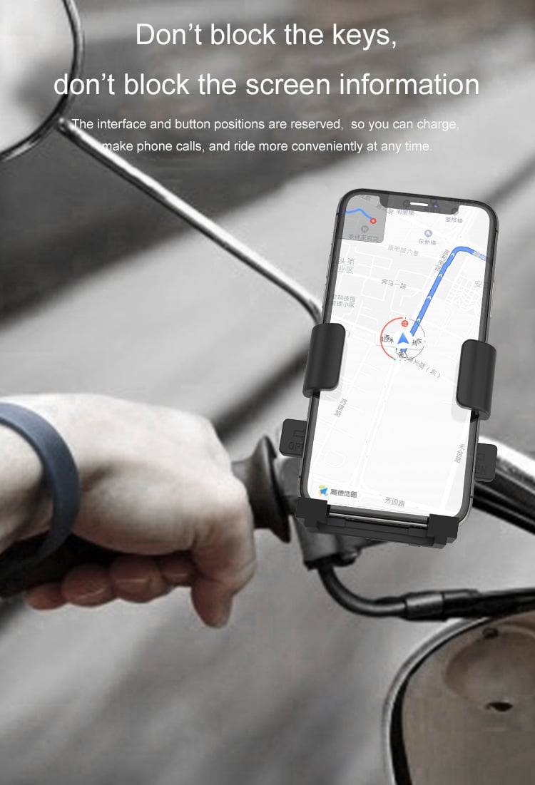 🏍️📱Easy one touch motorbike phone holder