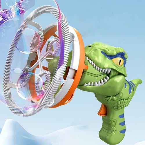 Dinosaur Bubble Machine Guns , Large Bubble Big Bubble Wand, Summer Outdoor Toys