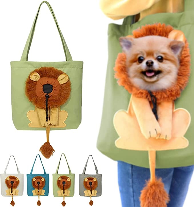 (Last Day Promotion 50% OFF!⚡) Pet Canvas Shoulder Carrying Bag