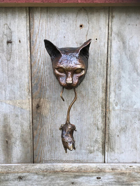 Cat Door Knocker