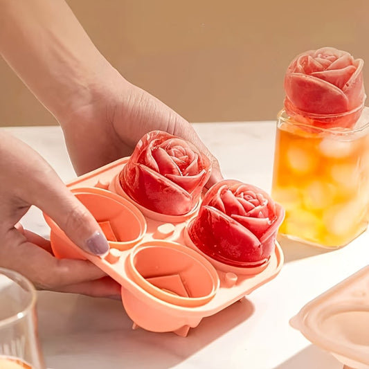 🔥Summer Hot Sale Promotion-49% OFF🧊-Rose Ice Cube Mold