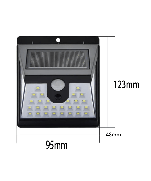 LED Solar Security Lights- 3-in-1 Sensor