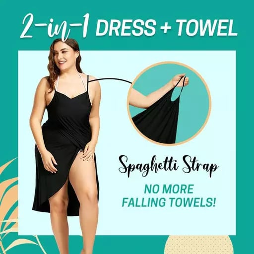 SUMMER SALE 49% OFF 🔥 Summer Cover Up Towel Dress