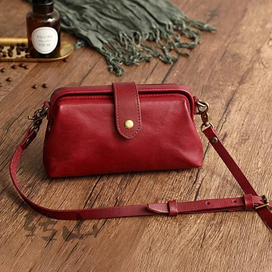 Real Leather Retro Handmade Bag