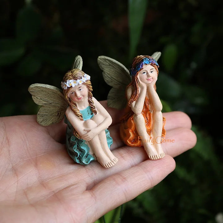 Resin Mini Fairy Garden Ornament Accessories (A Set Of 6)