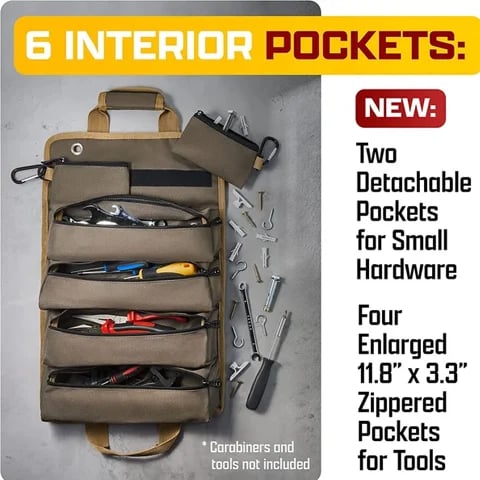 🔥Big Sale-43%🔥 Tool Roll Bag Organizers