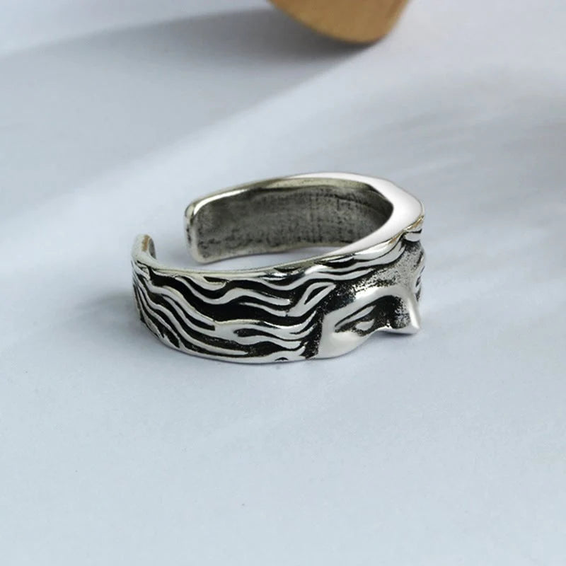 Goddess Venus Face Ring