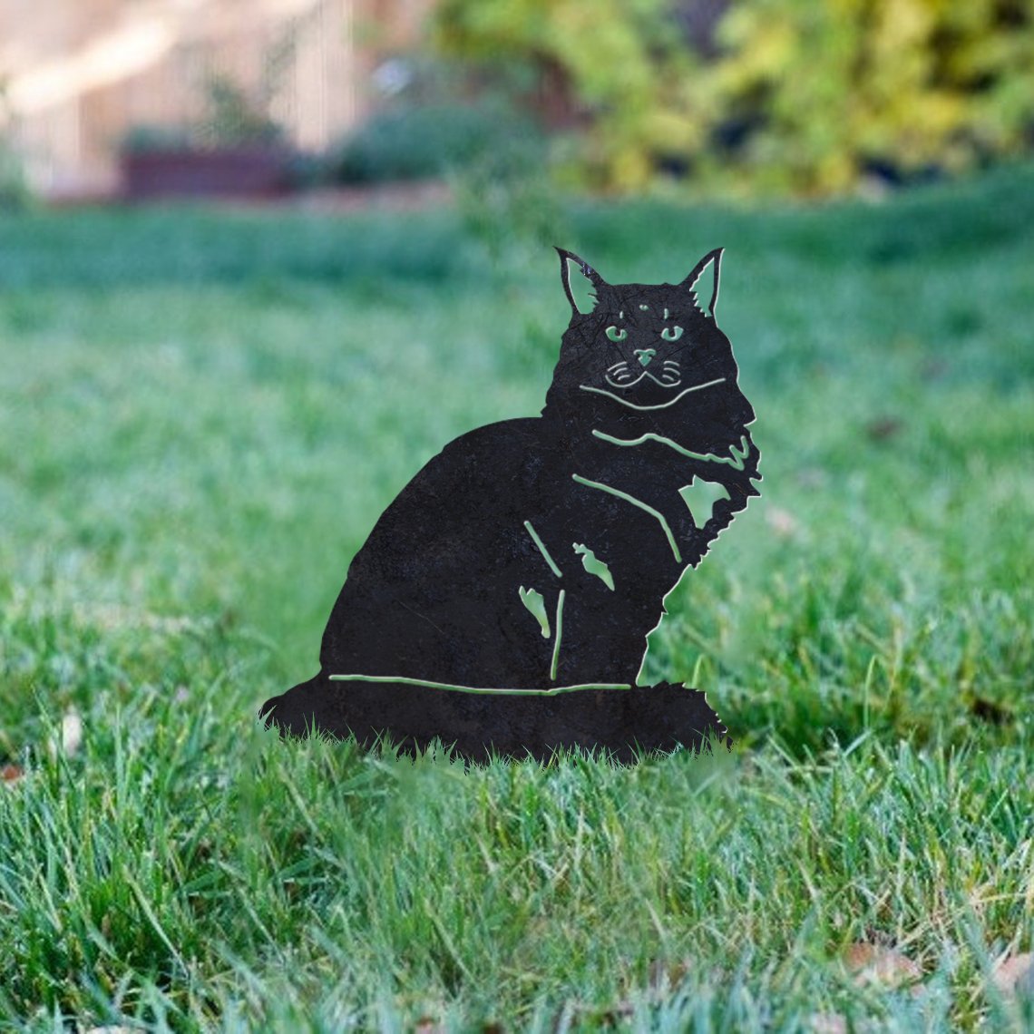 Maine Coon Cat silhouette