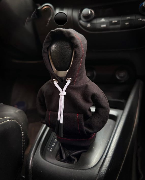 Hoodie Car Gear Shift Cover