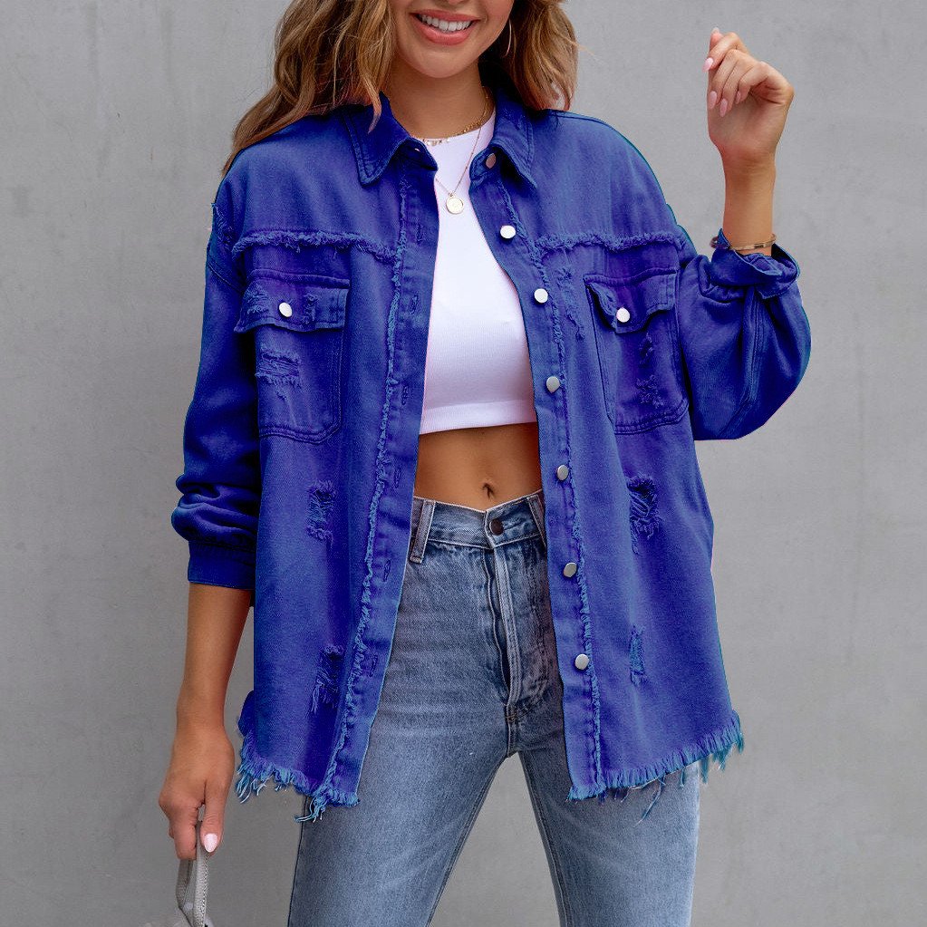 Sienna Relaxed Fit Denim Jacket