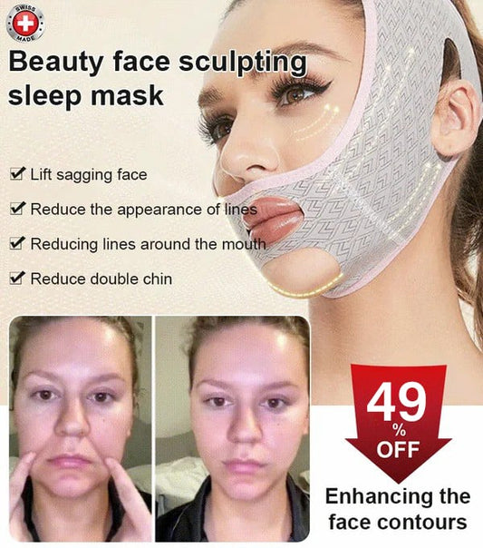 🔥HOT SALE-49% OFF🔥-Beauty Face Sculpting Sleep Mask✨