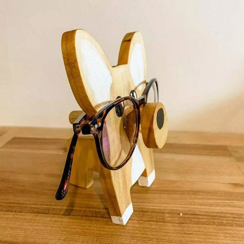 Wooden Eyeglass Stand