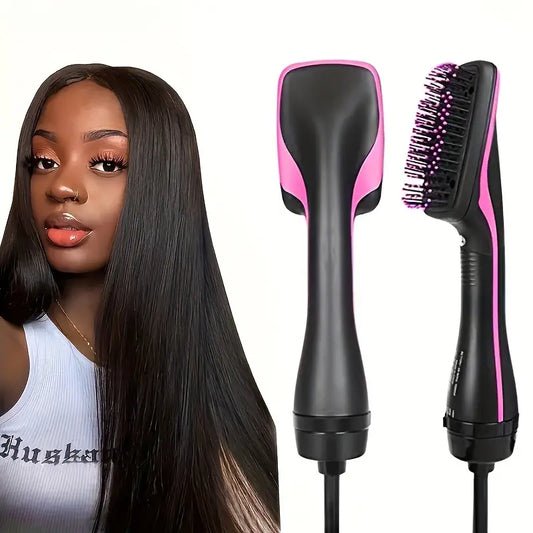 One step straight hair comb