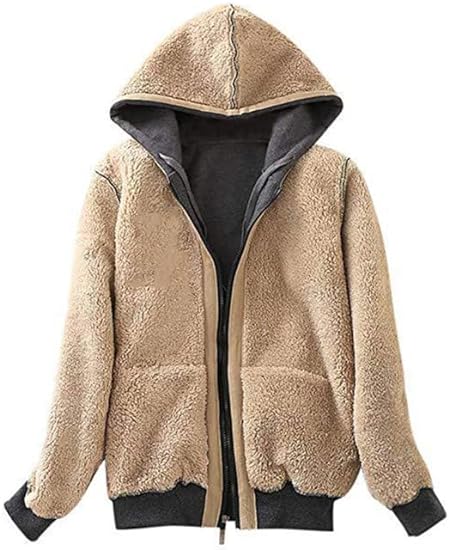 🔥Women's Winter Hoodies Sherpa Fleece Warm Heavyweight Sweatshirt