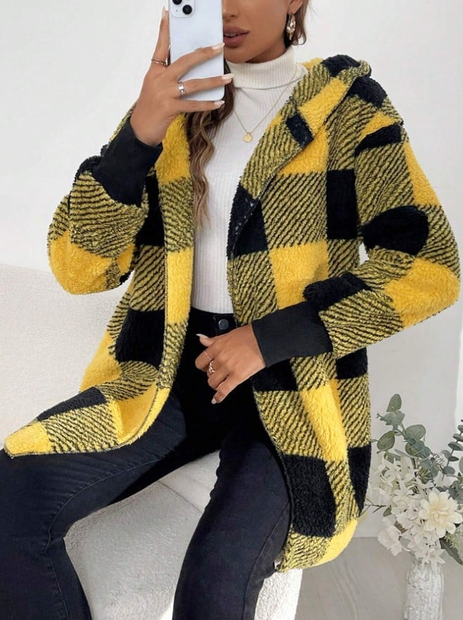 Women Oversized Sherpa Jacket 🔥 Buy 2 Free Shipping 🔥